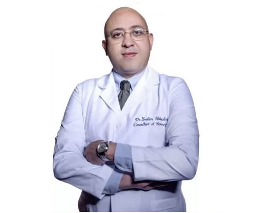 دكتور ابراهيم عبد المحسن إستشارى جراحة المخ والأعصاب